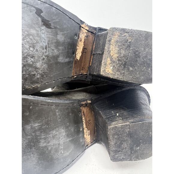 Fiorentini Baker Gray suede Leather Pull on Women’s Boots EUR 39 READ - Picture 7 of 10